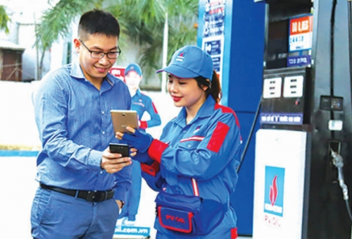 QR thanh toán động cho kinh doanh xăng dầu